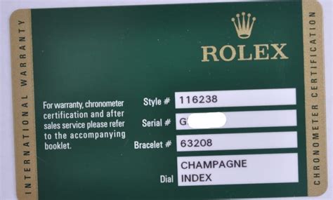 garanzia rolex persa|rolex warranty card.